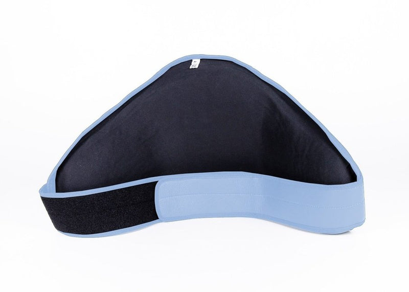 Belly Pad - Semi Leather - Pastel Blue