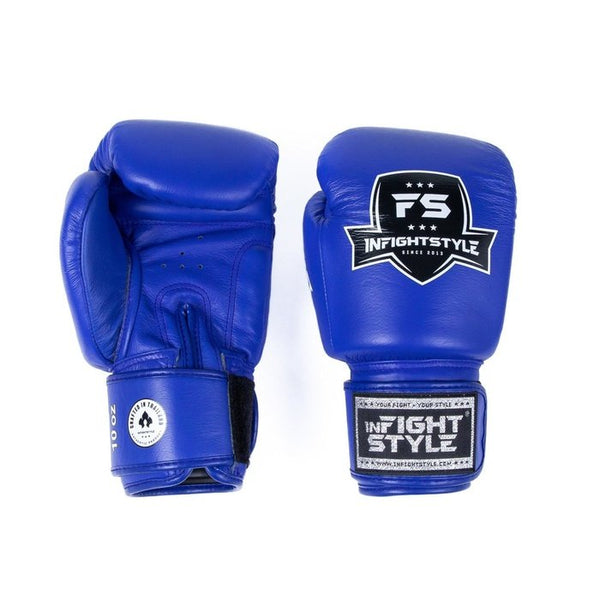Classic Leather - Blue - Muay Thai Boxing Gloves