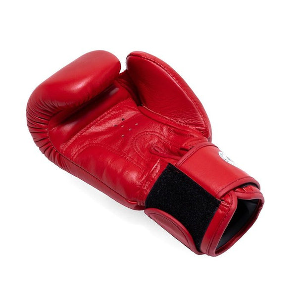 Classic Leather - Red (Classic logo) - Muay Thai Boxing Gloves
