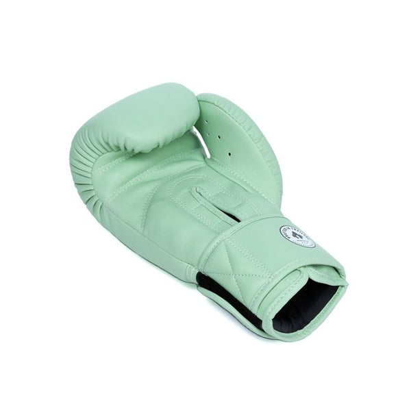 Pro Compact - Semi Leather - Pastel Green - Muay Thai Boxing Gloves