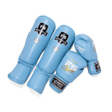 Classic Leather - Pastel Blue - Muay Thai Boxing Gloves