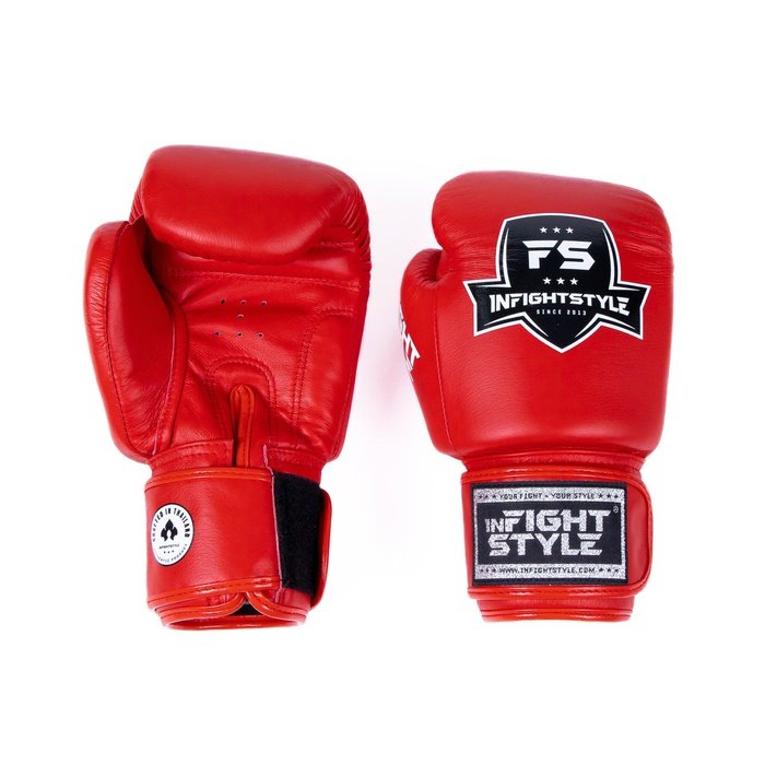 Classic Leather - Red - Muay Thai Boxing Gloves – INFIGHTSTYLE AU