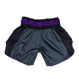 Big Ticket Retro Shorts - Purple/Grey