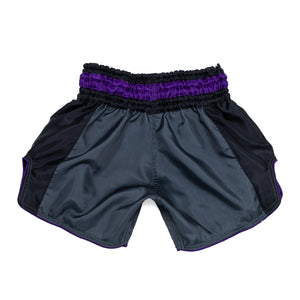 Big Ticket Retro Shorts - Purple/Grey