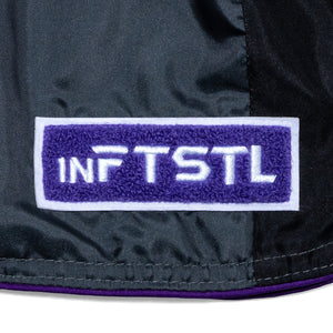 Big Ticket Retro Shorts - Purple/Grey