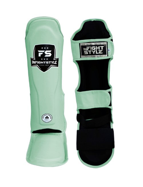 Shinguards - Classic - Semi-Leather - Pastel Green