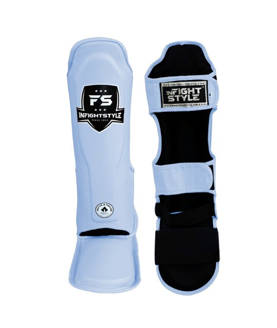 Shinguards - Classic - Semi-Leather - Pastel Blue