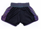 RESTOCKED - RETRO SHORTS - ASTRO PURPLE REFLECTIVZ