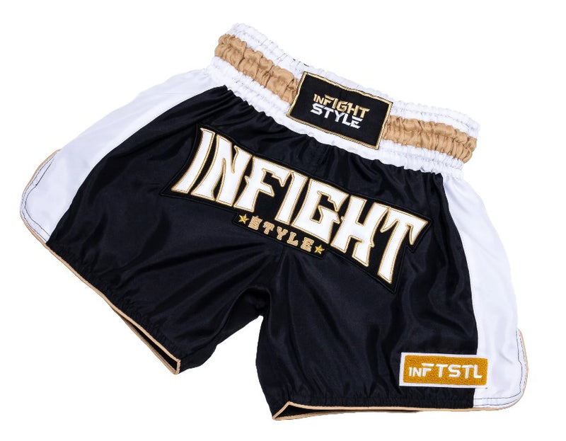 Big Ticket Retro Shorts - Black/White