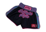 Retro Shorts - Astro Neon Pink Reflectivz