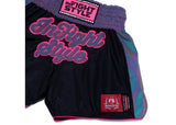 Retro Shorts - Astro Neon Pink Reflectivz