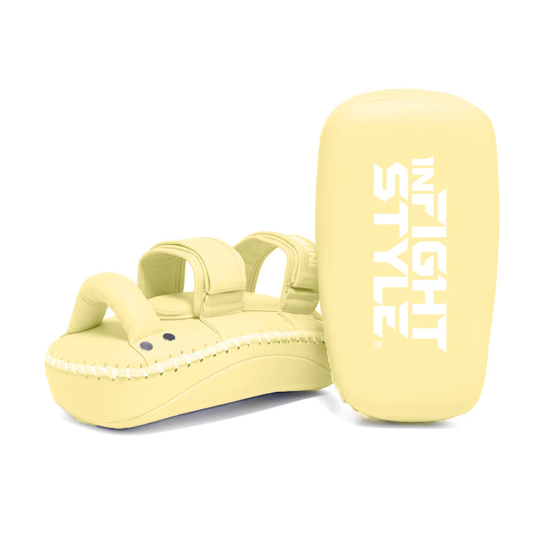 Double Strap - Semi Kickpad - Pastel Yellow